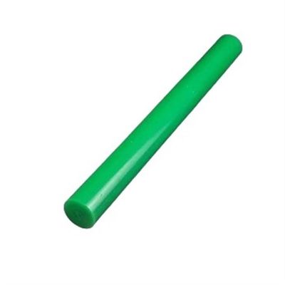 Solid PU Polyurethane Rod, 20/25/30/3555 mm Diameter, 500 mm Long, Green, 40 x 500 mm