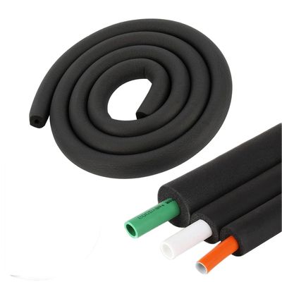 Black Foam Pipe Insulation Sleeve, 32 mm ID × 20 mm Wall × 1.8 m