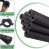 Black Foam Pipe Insulation Sleeve, 32 mm ID × 20 mm Wall × 1.8 m view 2