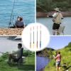 4-Piece Wooden Slip Bobber Sets, Weighted Fishing Floats view 4