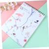SEWACC A4 Flamingo Sketchbooks, 2-Pack, Spiral-Bound, Assorted Style view 2