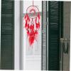 Red Dream Catcher Wall Hanging view 2