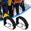 Ice Cleats for Shoes – Non-Slip Traction with 10 Steel Spikes view 4