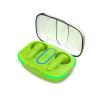 SENECESLI Wireless Bluetooth Earbuds with 300 mAh Charging Case, LED Digital Display, Bass Stereo, Sport Earbuds (Green) view 1