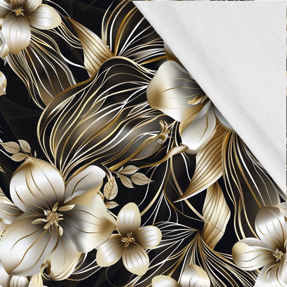 HEKO PANELS Softshell Fabric by the Meter, Floral, 5 Meters, 150 x 500 cm
