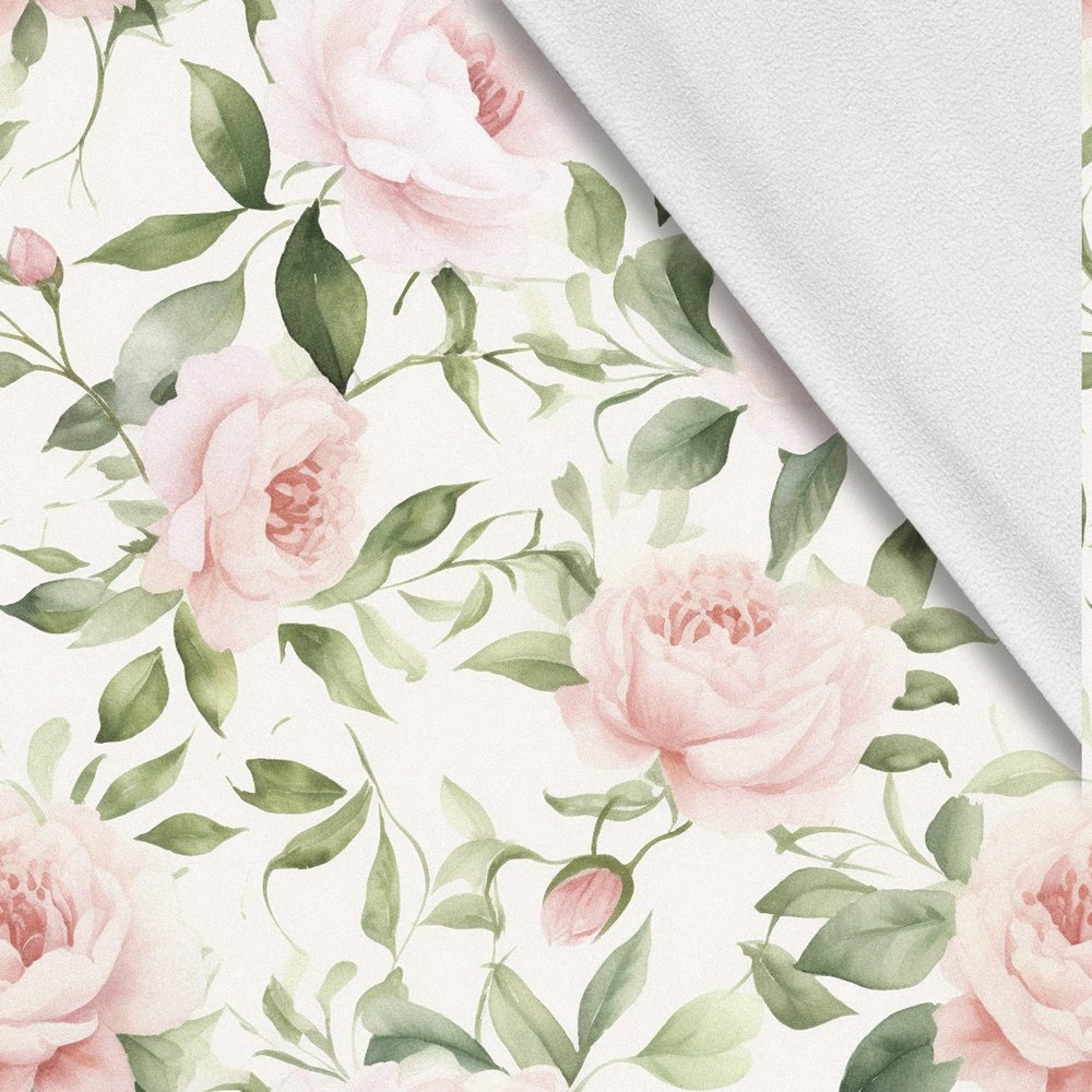 HEKO PANELS Softshell Fabric by the Meter, Floral, 5 Meters, 150 x 500 cm