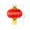 MOBUTOFU 2-Piece Red Chinese Lanterns, Weather-Resistant Hanging Lanterns view 2