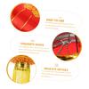 MOBUTOFU 2-Piece Red Chinese Lanterns, Weather-Resistant Hanging Lanterns view 3
