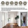 Magnetic Insect Screen for Balcony Door, 85 x 270 cm, Black view 3