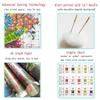 Renqidian Pre-Printed Cross-Stitch Kit, Beverages, 11 CT, 40 x 50 cm view 4