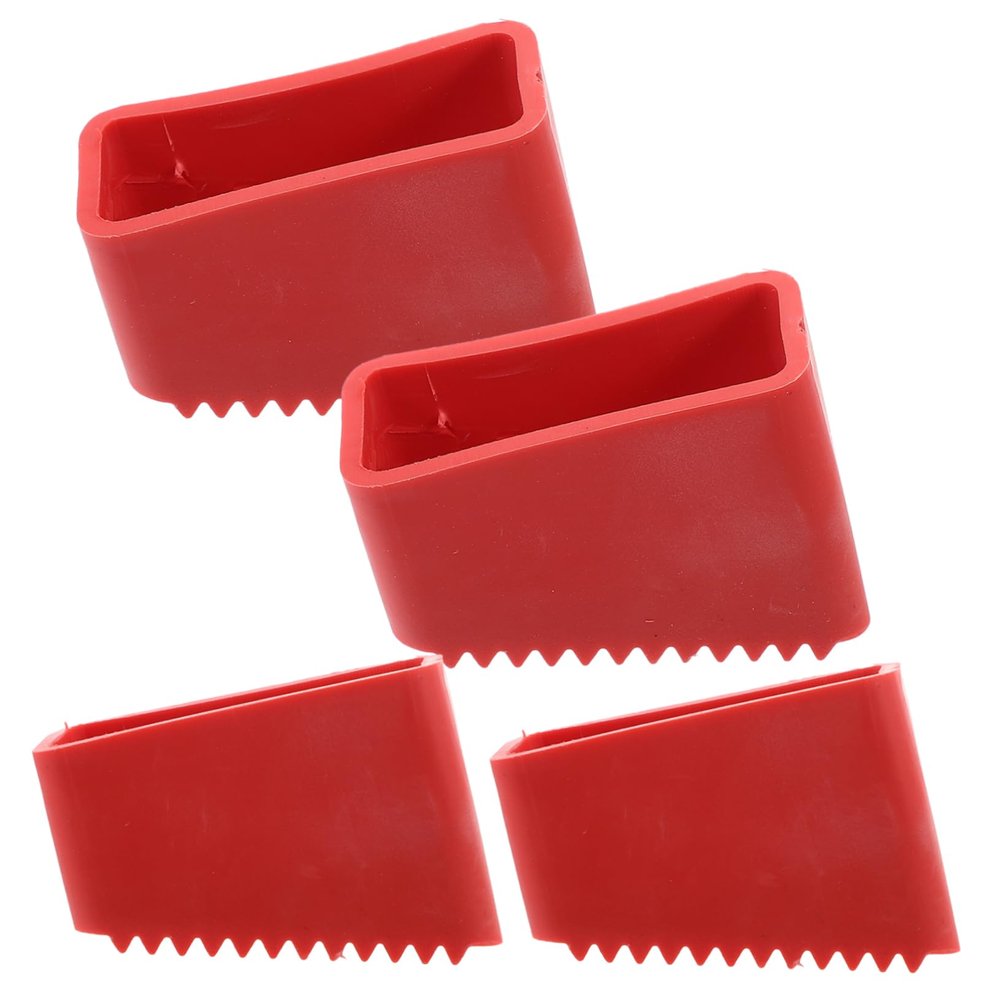 4 Non-Slip Rubber Ladder Foot Caps for 5 cm Leg Diameter