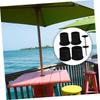 Happyyami Black Silicone Table Umbrella Hole Plug Set view 2