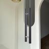 GZSLKSCD Glass Door Handle for Office Entrance, Modern Wooden Barn Door Handle view 1