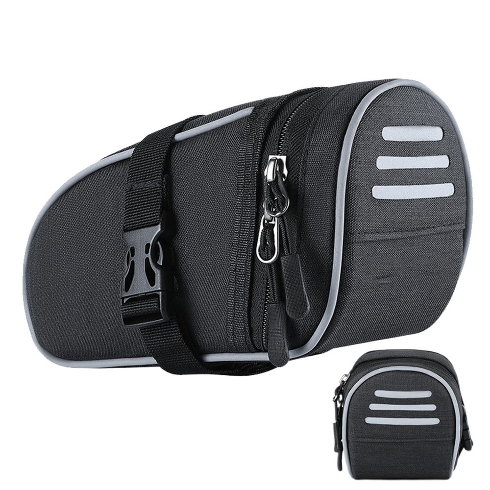 Expandable Foldable Bicycle Saddle Bag