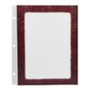 VEPATIM 10 Wine-Red A5 Menu Sleeves view 1