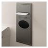 Recessed Stainless Steel Bathroom Niche, Black, 23 x 17 x 12 cm view 1
