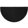 Half-Round Fireproof Hearth Mat, 61 x 105 cm, Two-Layer Fire-Resistant Rug for Fireplace, Kitchen, Grill and Camping view 4