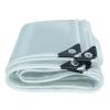 HUFIREHU Transparent PVC Tarp with Grommets, Waterproof, 6 × 10 m (236 × 394 in) view 1