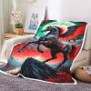 KIDSLOVE Brown Horse Fleece Blanket, Soft 3D Animal Throw for Children, 130 x 150 cm (2) view 1