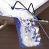 Roof Snow Shovel, 1.56 m Extendable, 5-Piece Adjustable Aluminum Pole view 1