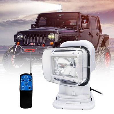 ZYT-DHRUCB Marine Searchlight, 12 V/24 V, 75 W, Waterproof, with Remote Control