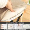 Bar Stool Cushion, Non-Slip Breathable Seat Pad, 3/5/8 cm Thick view 3