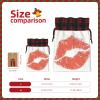 Gift Bags with Red Kiss Print and Drawstring view 4
