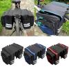 Waterproof Bicycle Rear Rack Pannier Bag, 600D Double Bag view 2