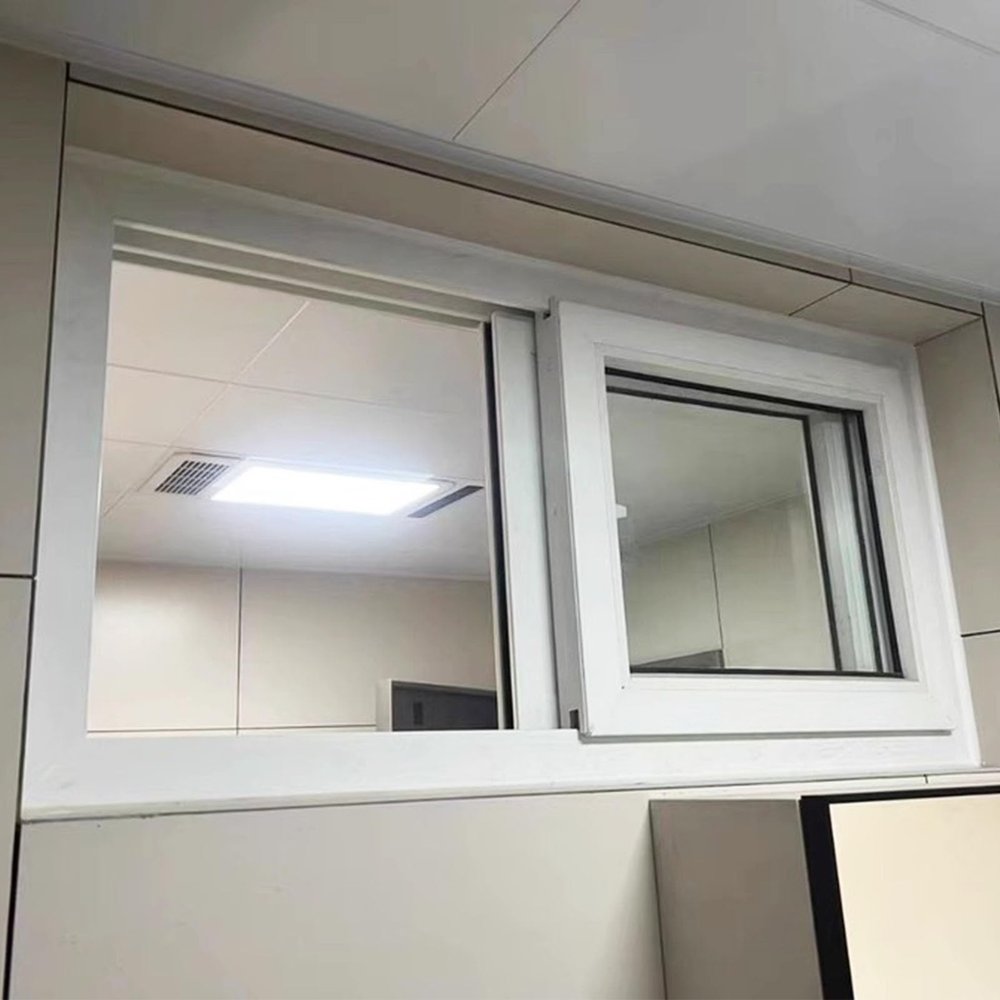 Innovz White Aluminum Sliding Window, 30 x 24 in (75 x 60 cm)