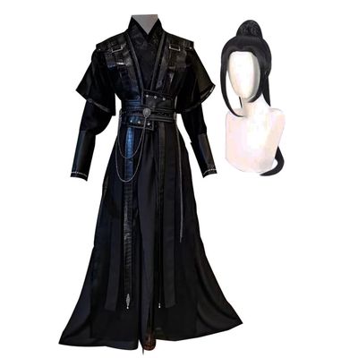 Zhongkaihua Heaven Official’s Blessing He Xuan / Shi Qing Xuan Cosplay Costume Wig Set, Hanfu Adult Outfit