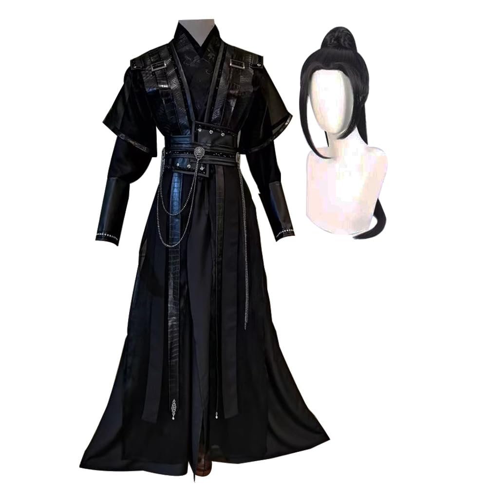 Zhongkaihua Heaven Official’s Blessing He Xuan / Shi Qing Xuan Cosplay Costume Wig Set, Hanfu Adult Outfit