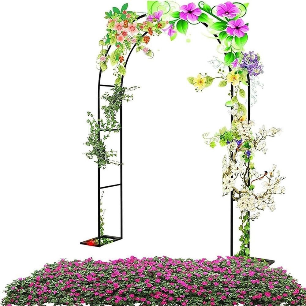 HSWOYEA Metal Garden Arch for Climbing Plants and Roses