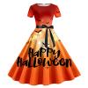 Generic Warehouse Deal Return Item Women's Party Dress, Renaissance Robe, Witch Dress, Maxi Dress, Smocked Party Dress, Trumpet-Sleeve Maxi Dress view 1