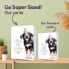 44th Birthday Card for Dad, Party Dog, Happy Birthday Card from Son or Daughter, 5 x 7 in view 3