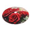 Christmas Tree Skirt with Red Roses and Flowers for Holidays, Party Supplies, Nightmare Before Christmas view 2