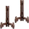 Wooden Display Stand Holder, 2-Pack view 1