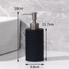 Soap Dispenser for Kitchen and Bathroom Sink, Black view 2