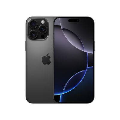 Apple iPhone 16 Pro Max, 512GB, Black Titanium (Refurbished)