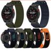 GIOPUEY Compatible Replacement Band for COROS VERTIX 1/Amazfit Falcon, Braided Nylon, Elastic, Unisex - Black view 3