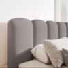 Selsey Cloudy II Upholstered Bed 180 x 200 cm, Gray-Brown Bouclé, with Storage view 4