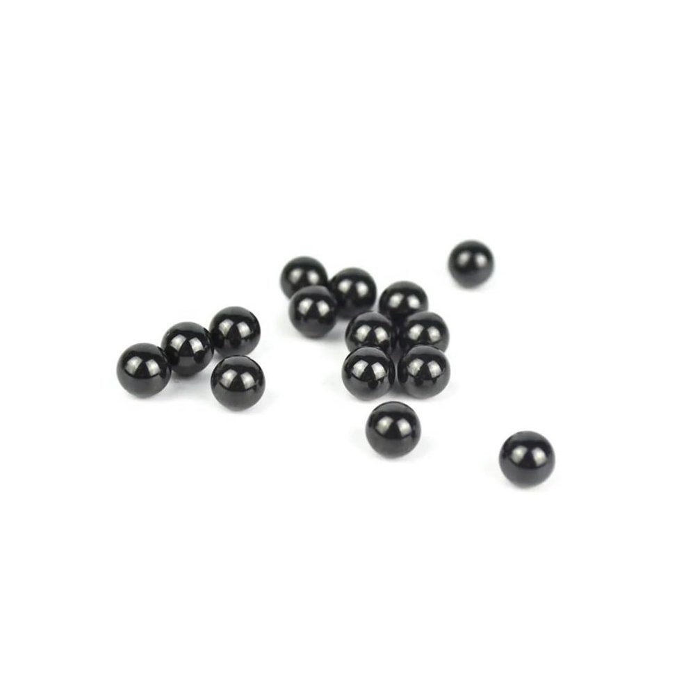 VWWJCCRO Silicon Nitride Ceramic Balls, 0.8 mm, 1.588 mm–5 mm, Si3N4 G5 Precision Ceramic Bearing Balls, Smooth Beads (20 Pieces, 1.2 mm)