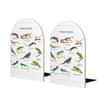 Lizard Wood Bookends for Shelves, 1 Pair view 1