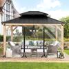 Transparent PVC Tarp with 2 Zippers, 2.2 × 1.1 m view 1
