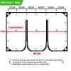 Transparent PVC Tarp with 2 Zippers, 2.2 × 1.1 m view 2