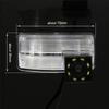 XZKKCD Reversing Camera for Toyota Corolla E120/E130 (2001–2007), Verso (2004–2009), 1280×720 view 4