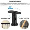Iron Stair Railing Post, Black, Floor-Mounted, 74.9 cm, 2-Pack view 3