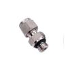 6 mm/8 mm/10 mm/12 mm Tube x 1/8"/1/4"/3/8"/1/2"/3/4" BSPP Male Compression Union, 316 Stainless Steel Pipe Fitting Adapter Joint, ICXLPMC (1/2"-BSPP 3/8") view 1