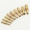 Brass 2-Way Reducing Straight Hose Barb Fitting, 25 mm to 16 mm view 2
