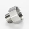 IDGTTLDF Female-to-Male 304 Stainless Steel Socket Reducer Pipe Fitting, 1/4" 3/8" 1/2" 3/4" 1" 1-1/4" 1-1/2" (1/2 BSP to 3/8 BSP) view 3
