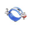 304 Stainless Steel Pipe Clamp with Rubber Pad, Fits 15–19 mm OD Tubing view 1
